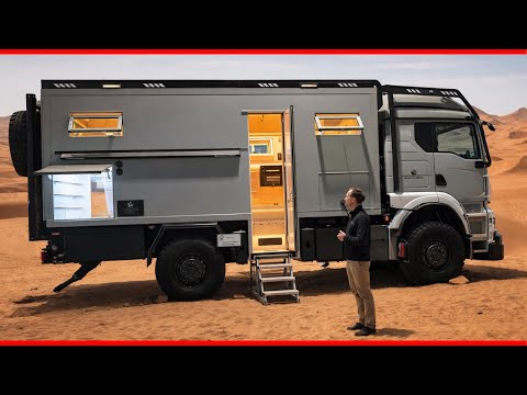 Bullenfänger und Luxus - Offroad 4x4 Expeditionsmobil extrem  |   Kerkamm Weltreisemobile EX 592