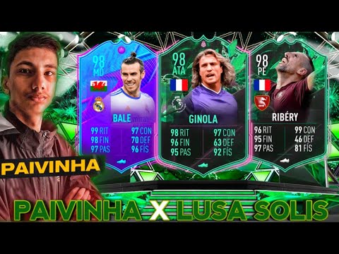 PAIVINHA vs LUSA SOLIS - FUT CHAMPIONS - STREAMER X PRÓ || FIFA 22