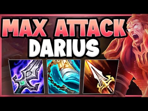 HOW CAN ANY CHAMP BEAT THIS ON-HIT ATTACK SPEED DARIUS?? DARIUS TOP GAMEPLAY! - League of Legends