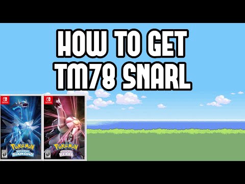 How to Get TM78 Snarl in Pokemon Brilliant Diamond & Shining Pearl