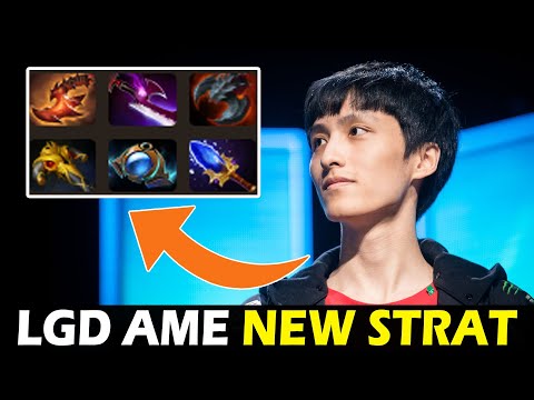 PSG.LGD AME NEW STRAT - NEW CARRY PICKED, EPIC COMEBACK | DOTA 2 Gameplay