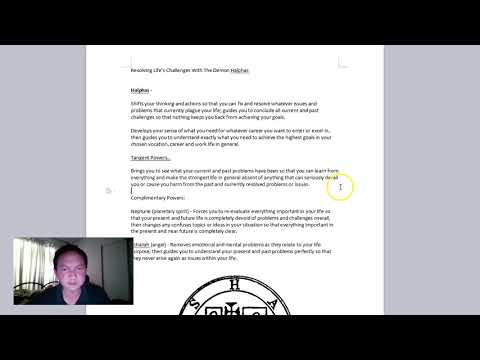 Resolving Life’s Challenges With The Demon Halphas