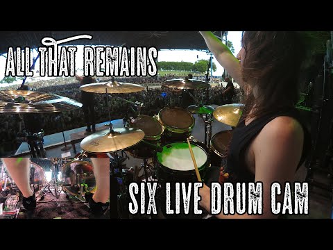 Mike Caputo - All That Remains - Six (Live Drum Cam)