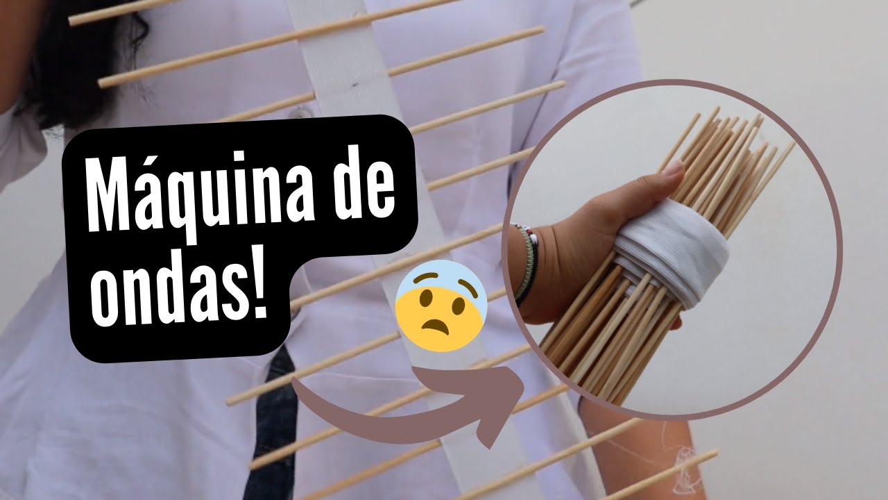 DIY MÁQUINA DE ONDAS - lauralau19