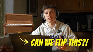 Sampling An Old Piano And Turning It Into A Trap Beat 🔥