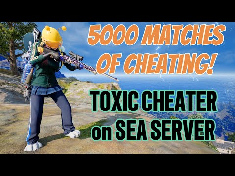 5000 Matches of Cheating! - Toxic Cheater on SEA Server - TPP Solo - PUBG PC