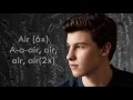 Shawn Mendes - Air feat. Astrid (Lyrics) 