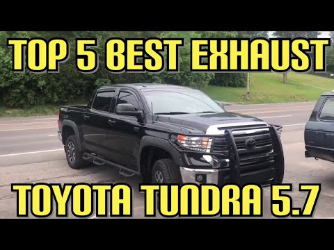 Top 5 BEST EXHAUST Set Ups for Toyota Tundra 5.7L V8!
