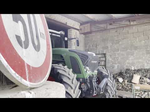 Fendt 933 Vario by P. Meurer Logistic & Galabau - Drone Shot Tagebau