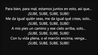 Toteking - Nada es seguro / Sube Sube Sube (LETRA)