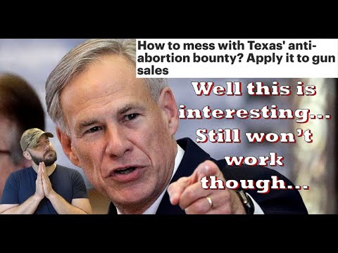 Left tying Texas abortion law to Gun Control?... calls for lawsuits for any gun sale in Left states Thumbnail