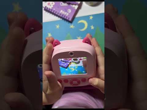 Детская камера с принтером мгновенной печати фото с видео и играми Swan Baby розовый - фото 2 - id-p2635652382