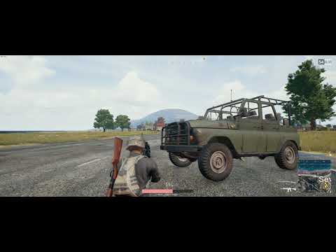 PUBG Highlight - Got what he had coming for shooting my UAZ tire out