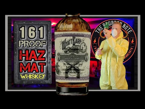 The HIGHEST proof whiskey I've ever had! Wyatt Erp 13 year,161 proof!