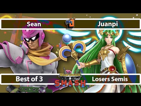 BWS 72 - Sean (Captain Falcon) vs Juanpi (Palutena) - Losers Semis - Smash Ultimate