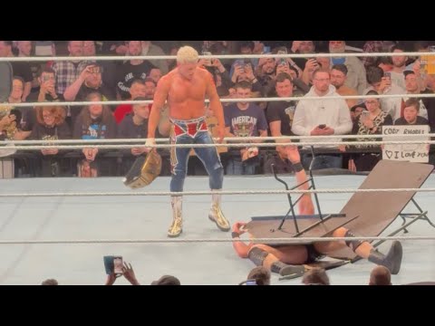Cody Rhodes vs Drew McIntyre FULL MATCH - #WWE Live Brussels Jan. 20, 2026
