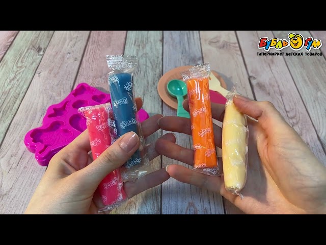 Набор для лепки Lanson Toys Принцессы 4цвета 21предмет с 3лет - видео