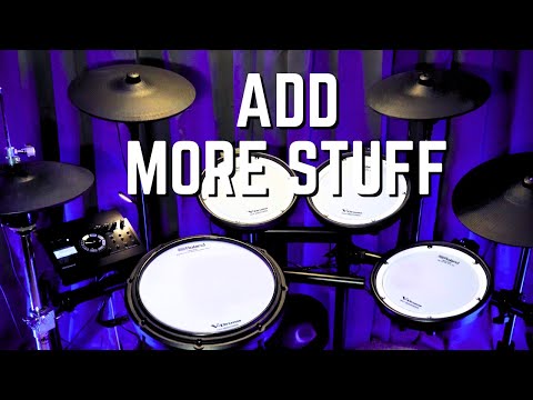How to Add Drums and Cymbals to Expand Your Roland V-Drum TD-17 KVX2 Kit | Step-by-Step Guide