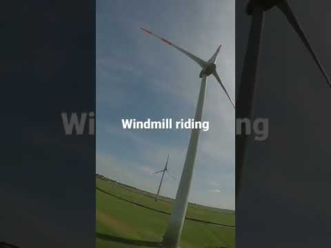 Windmill riding #FPV #shorts #Drone