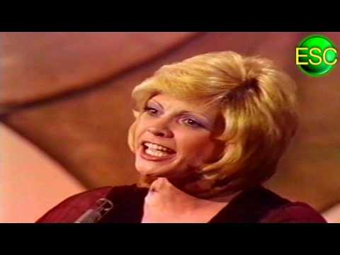 ESC 1971 03 - Monaco - Séverine - Un Banc, Un Arbre, Une Rue