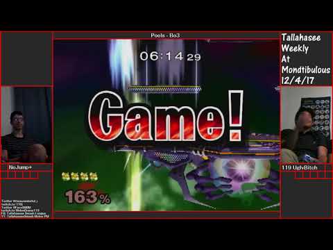 Mondtibulous12/4 - MeleeSingles - NoJump+ (Fox) Vs. 119 | UglyBitch (Falco) - Pools