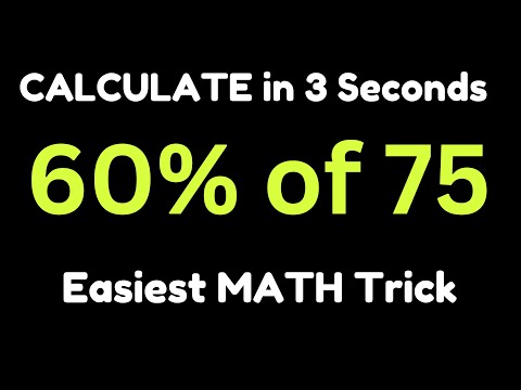 How to Calculate Faster than a Calculator!