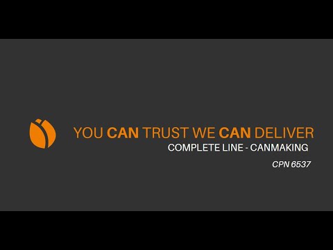 Video - 2 pc aluminium can line 330mL 200D/211
