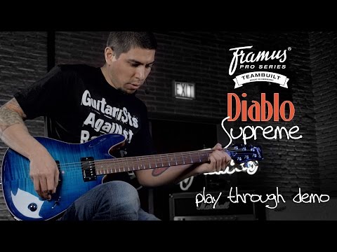 Framus Teambuilt - Diablo Supreme Demo