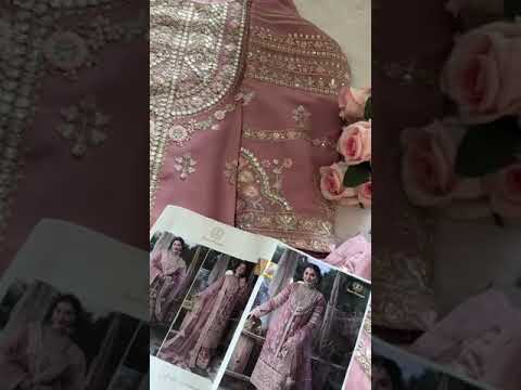 Ziaaz Designs Code 393 Georgette Wholesale Pakistani Salwar Suit – product video thumbnail
