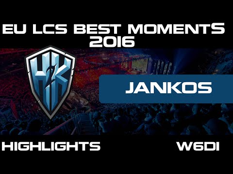 JANKOS - H2K - Best Moment - W6D1 - Highlights - H2K - EU LCS Summer 2016 LOL