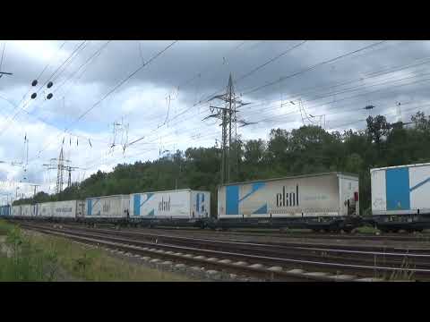 18 Stunden beim Rangierbahnhof Köln Gremberg Güterzug 35 E 37 CB Rail mit ein ekol Güterzug