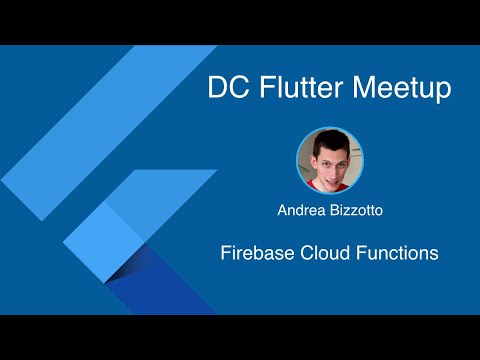 DC Flutter Jun, 2020: Firebase Cloud Functions