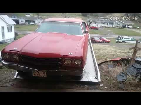 1970 chevelle finally in the garage