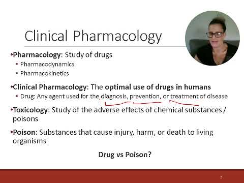 Introduction to Pharmacology / Background Information