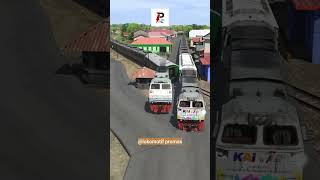 Download lagu Kereta Api Panjang PLH Palang Pintu Perlintasan Kereta Api #train #automobile #indianrailways mp3