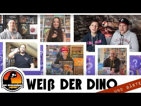 Weiß der Dino - Der Brettspiel Rätselspaß mit Melie & Angelo Folge 3 + Gäste