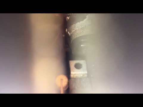 1984 Hitachi wood grain CRT television set