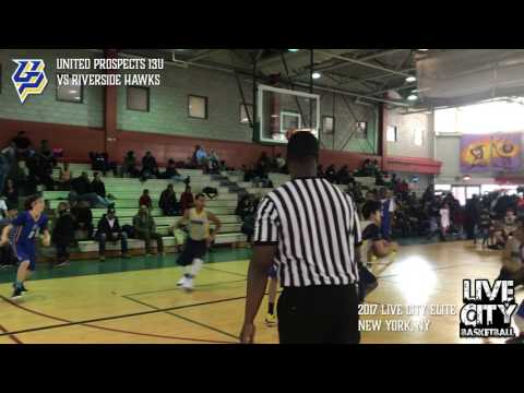 Live City Elite Winter   United Prospects 13U vs Riverside Hawks