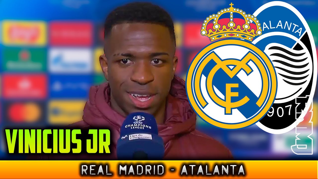Declaraciones de VINICIUS JR. post Real Madrid - Atalanta (16/03/2021)