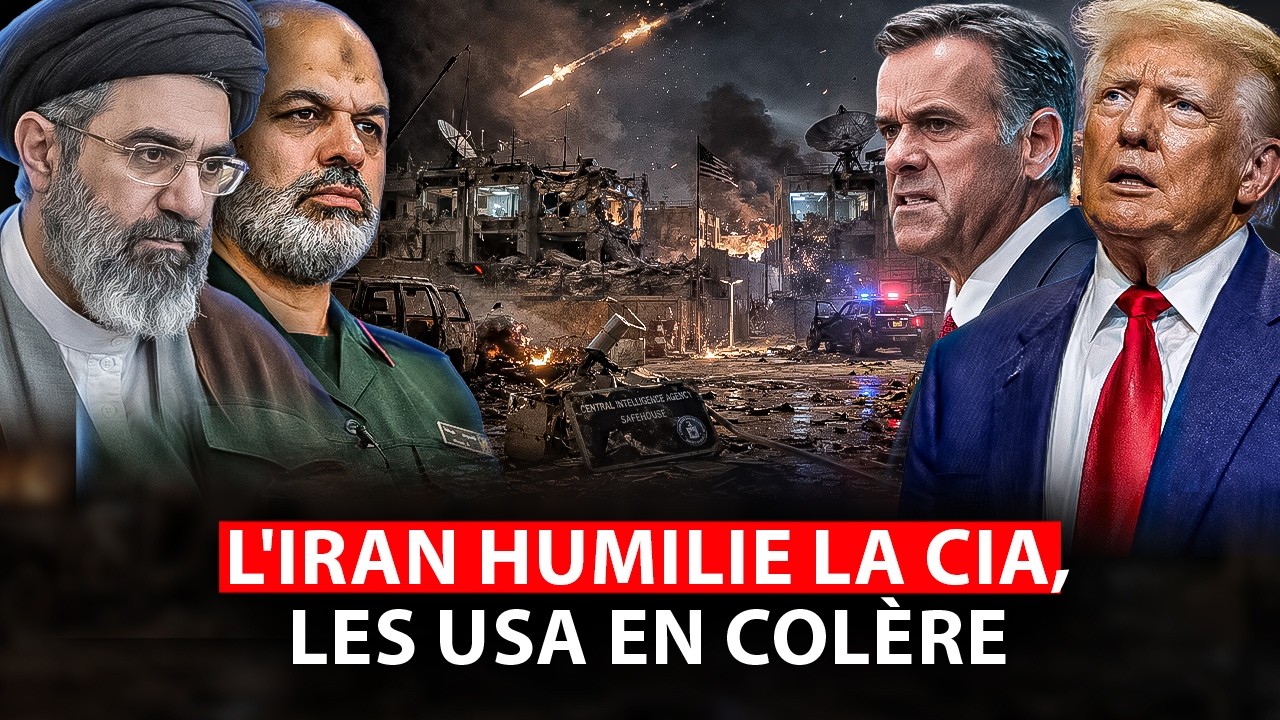 Les planques de la CIA frappé par l'Iran, les USA accusent la Russie