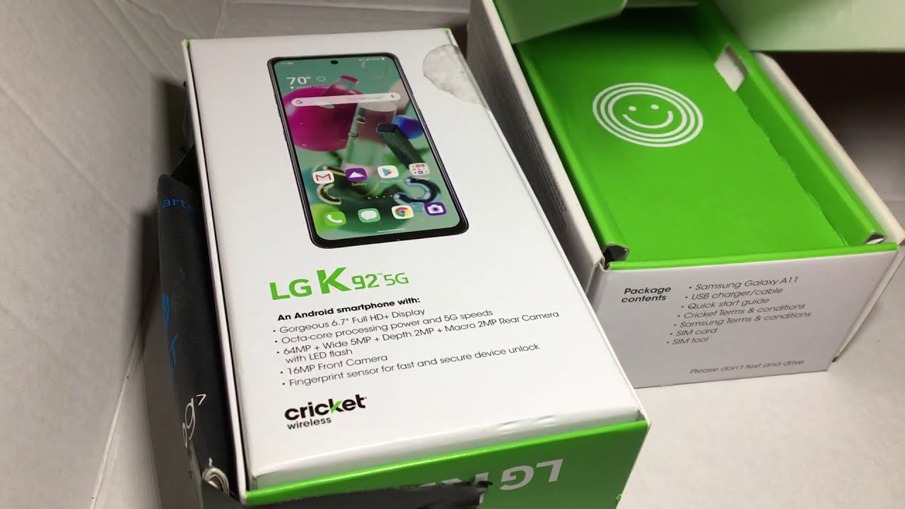 LG K92 5G Unboxing