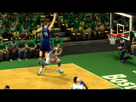 NBA2K14 Jeff Green Dunks on Al Jefferson