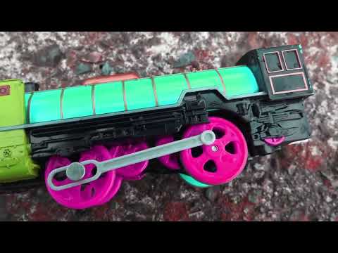 Happy color toys Let's play outside Thomas the Tank Engine Plarail (RE-UPLOAD)
