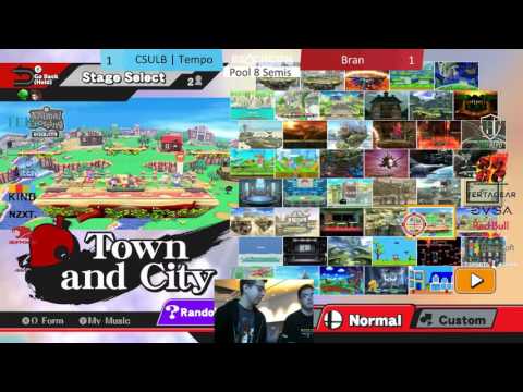 Beachcon 2017 - Smash 4 -CSULB | Tempo (Little Mac) VS Bran (Bayonetta) - Pools