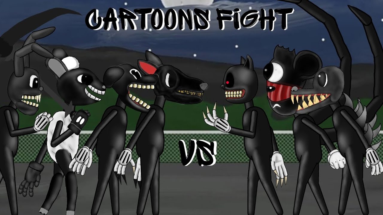 Cartoon Cat Vs Cartoon Dog Vs Cartoon Rabbit Vs Cartoon Mouse Vs