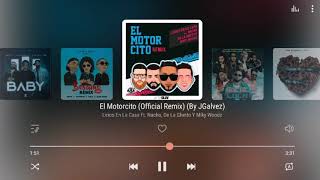 El Motorcito (Official Remix) Lírico En La Casa Ft. Nacho, De La Ghetto Y Miky Woodz