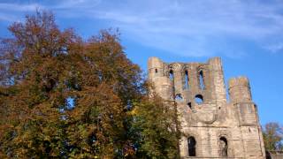Exterior Abbey Kelso Borders Of Scotland