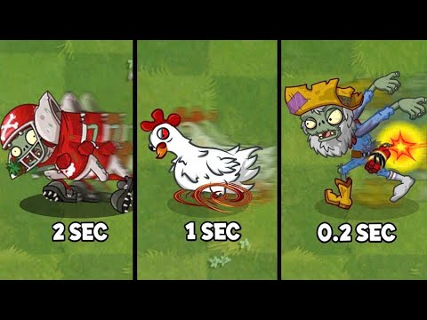 Pvz 2 Tournament All Zombies - Which Zombie 's Faster? - Zombie vs Zombie