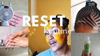 Realistic SUNDAY RESET & self-care motivation