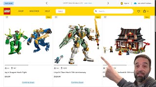 LEGO Ninjago 2026 Lloyd Titan Mech reveal! Plus Blacksmith & 4+ Dragon Mech thoughts #NotSponsored